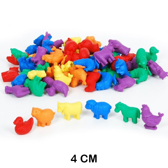 ANIMALES DE GRANJA PARA CONTAR
