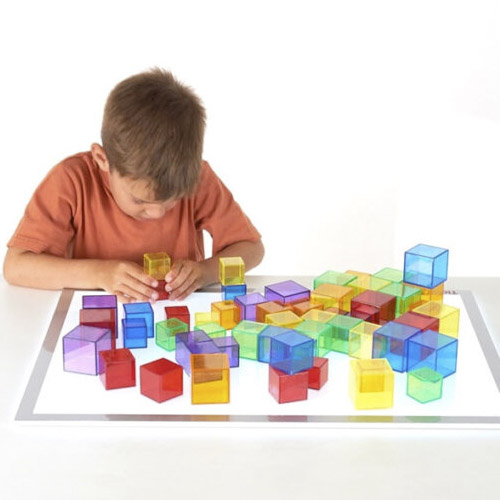 SET DE CUBOS TRANSLUCIDOS
