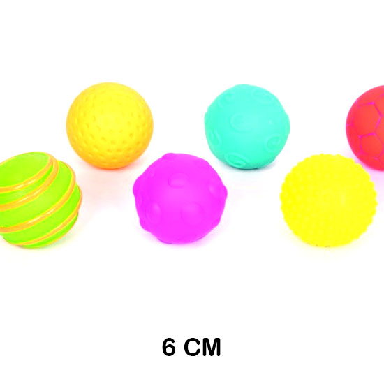 PELOTAS SENSORIALES CON TEXTURA