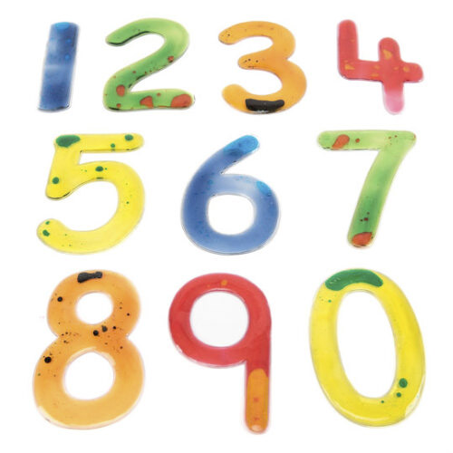 NUMEROS DE GEL 0 AL 9