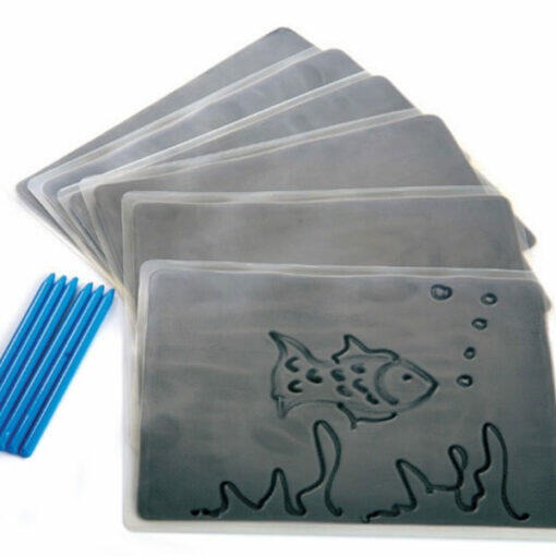 TABLEROS MAGNÉTICOS DE GEL 6 TABLEROS