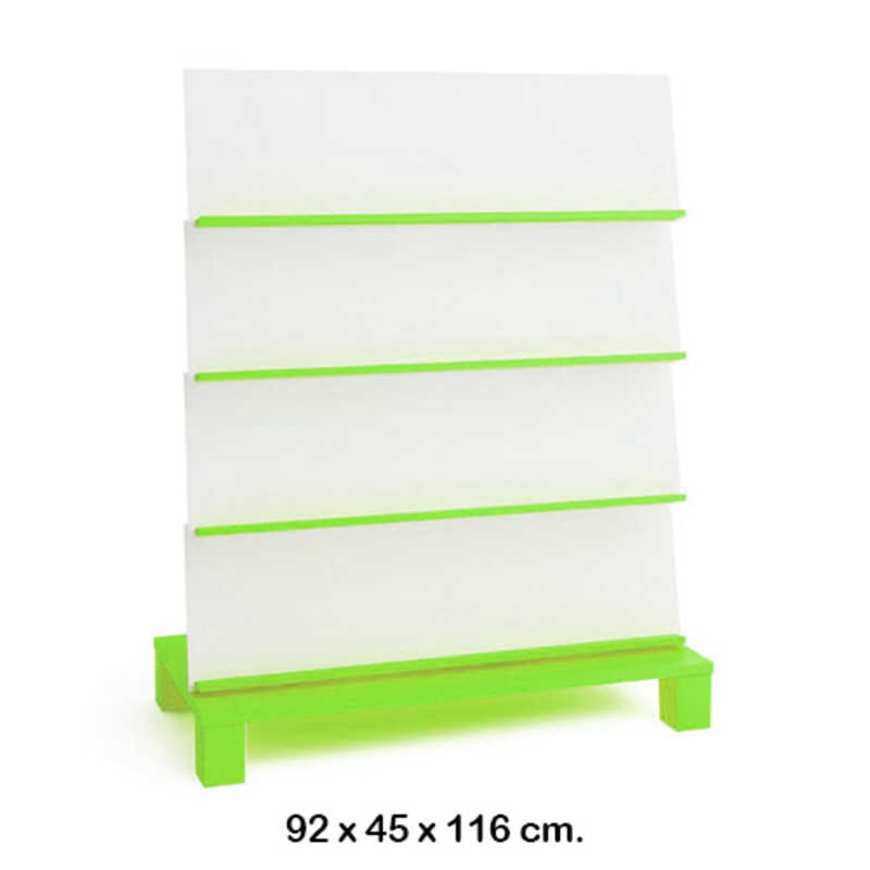 EXPOSITOR DE LIBROS VERDE