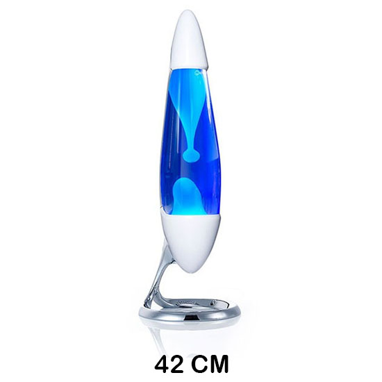 LAMPARA DE LAVA NEO TURQUESA / AZUL