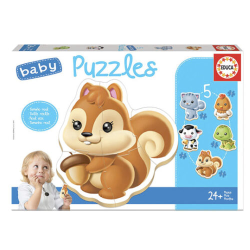 BABY PUZZLES ANIMALES