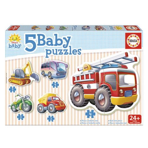 BABY PUZZLES VEHICULOS