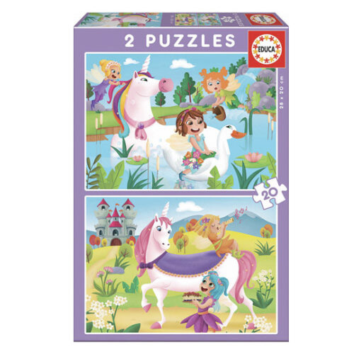 PUZZLE UNICORNIOS Y HADAS