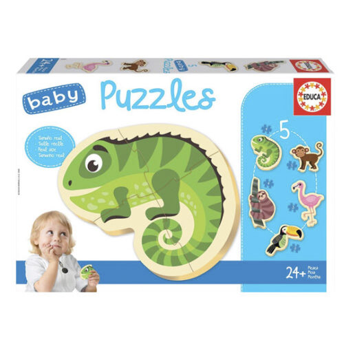 BABY PUZZLES ANIMALES TROPICALES
