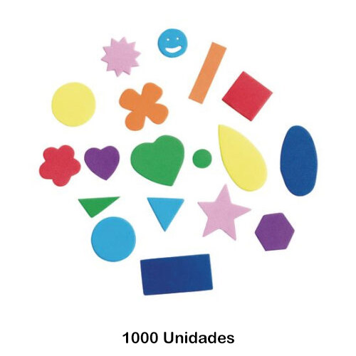 FUN FOAM SHAPES - 1000 PIEZAS