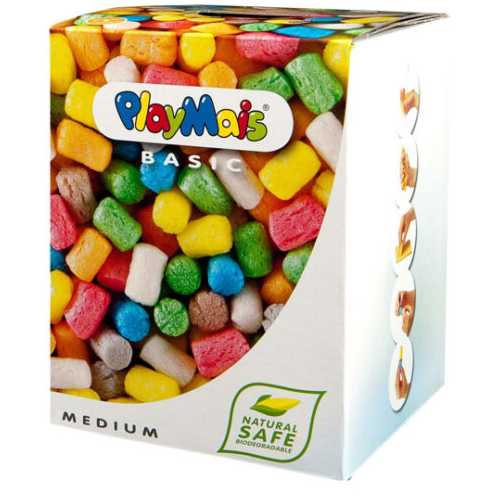 Playmais – Boîte De Modélisation 300 Pièces – Matériau Naturel 100% Biodégradable – Sans Colle – Fabriqué En Allemagne