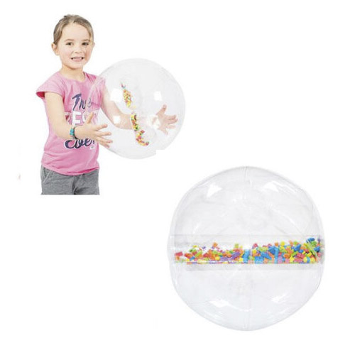 PELOTA DE ACTIVIDADES TRANSPARENTES