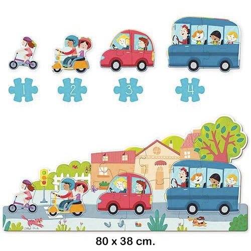 PUZZLE XXL VEHICULOS