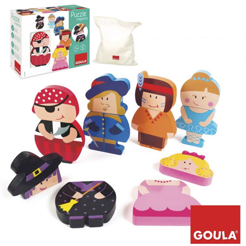 PUZZLE PERSONAJES MAGNÉTICOS