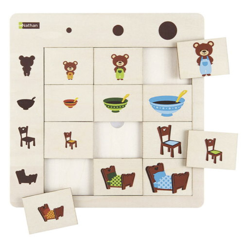 PUZZLE DE LOGICA TAMAÑOS