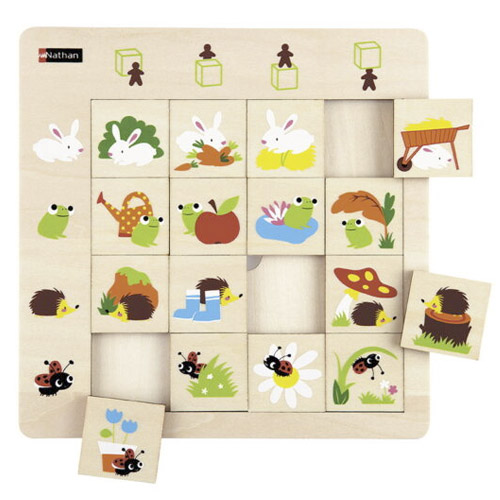 PUZZLE DE LOGICA ORIENTACION ESPACIAL