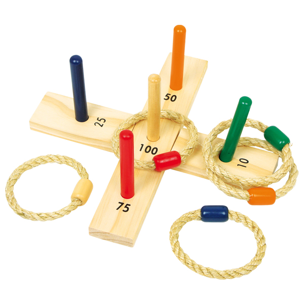 JUEGO DE LANZAMIENTO CON AROS