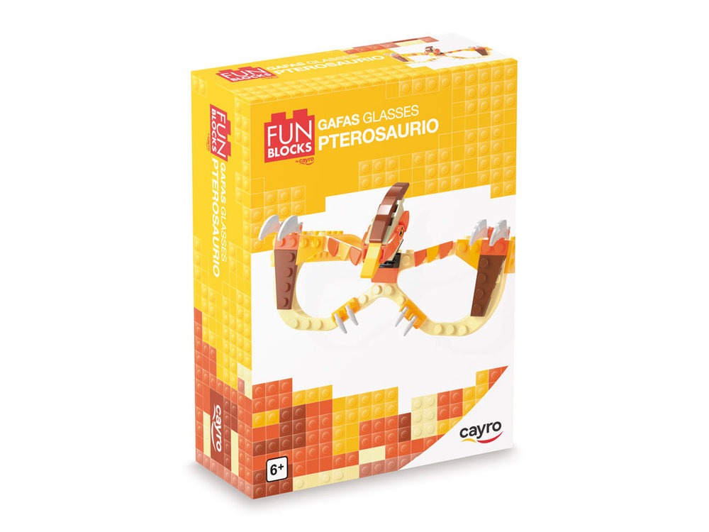 JUEGO CONSTRUCCION GAFAS PTEROSAURIO