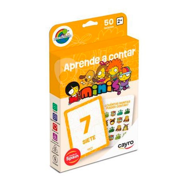 JUEGO 50 CARTAS PARA APRENDER A CONTAR