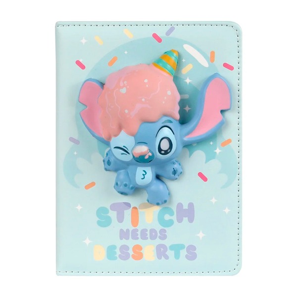 CUADERNO B6 SQUISHY STITCH POSTRES
