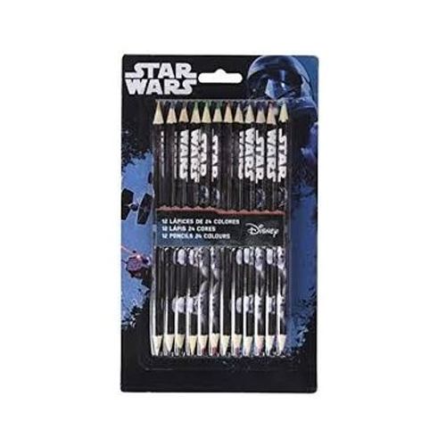 LAPICES 12 COLORES TWISTED STAR WARS
