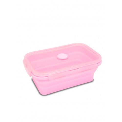FIAMBRERA SILICONA 800ML PASTEL PINK