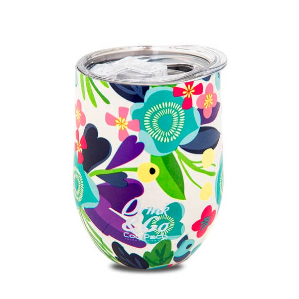 TAZA TERMICA 350ML - FLOWER ME