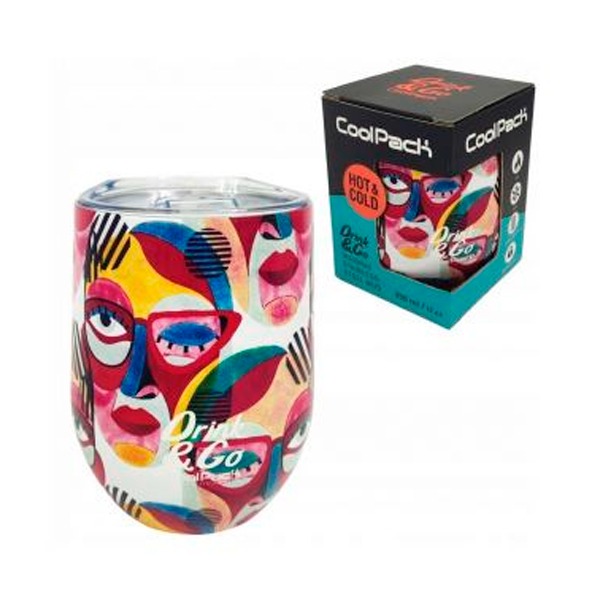 TAZA TERMICA 350ML - CINCO