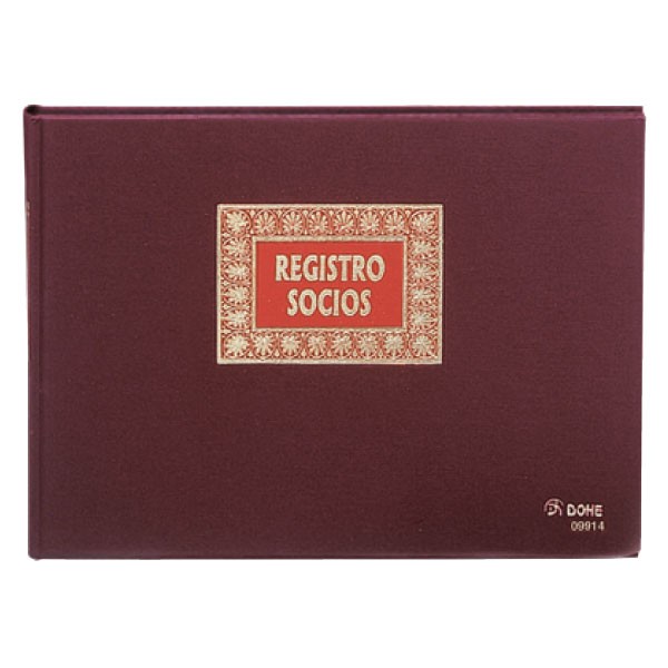 LIBROS CLASE 'R' NO13 REGISTRO SOCIOS
