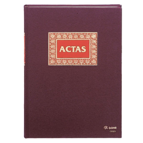 LIBROS CLASE 'R' ACTAS 50 HOJAS