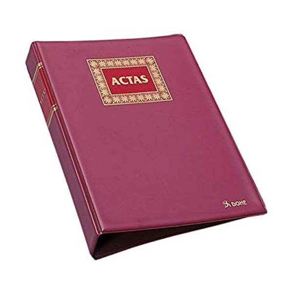 LIBRO DE ACTAS 100H. A-4 HOJAS MOVILES