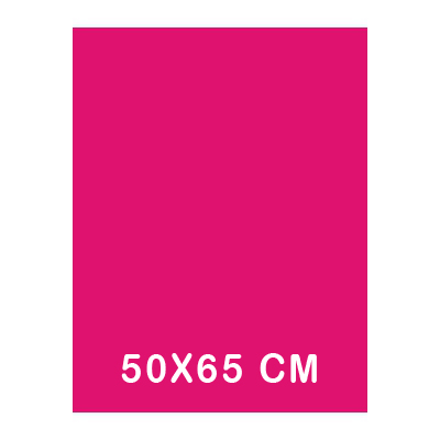 CARTULINA FLUORESCENTE 50X65CM FUCSIA