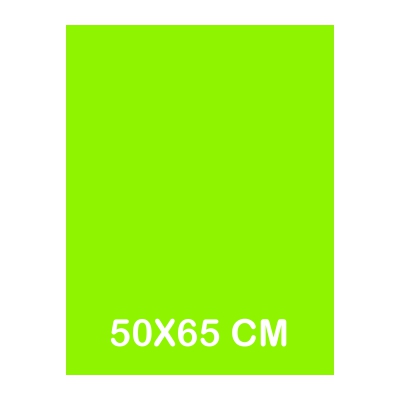 CARTULINA FLUORESCENTE 50X65CM VERDE