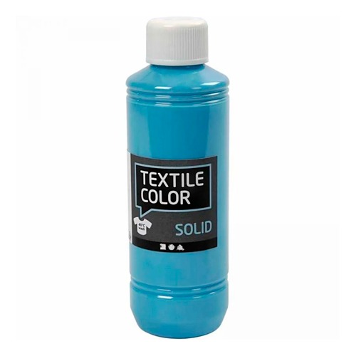 BOTELLA 250ML TEMPERA TEXTIL AZUL CLARO