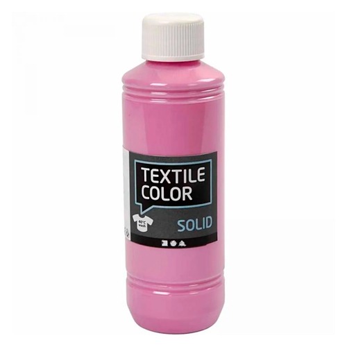 BOTELLA 250ML TEMPERA TEXTIL ROSA