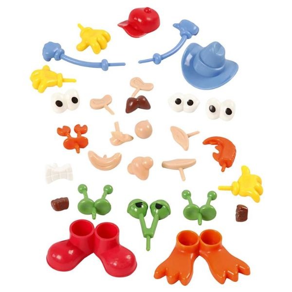 BOLSA 26 PIEZAS PLASTICO PARTES CUERPO