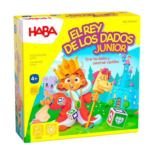 JUEGO EL REY DE LOS DADOS JUNIOR