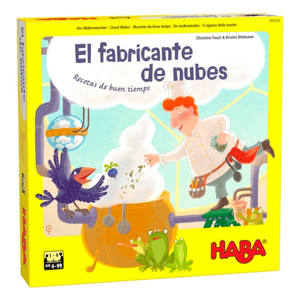 JUEGO EL FABRICANTE DE NUBES HABA