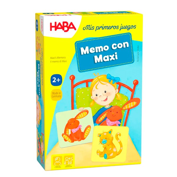 MIS PRIMEROS JUEGOS  - MEMO CON MAXI