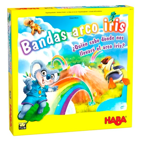 JUEGO BANDAS ARCO IRIS