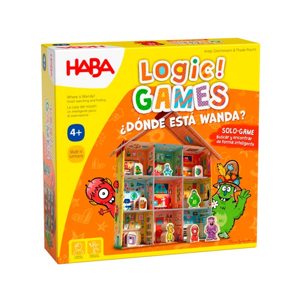 JUEGO LOGIC GAMES-¿DONDE ESTA WANDA?