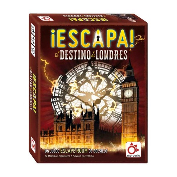 JUEGO DE CARTAS ESCAPA.DESTINO LONDRES
