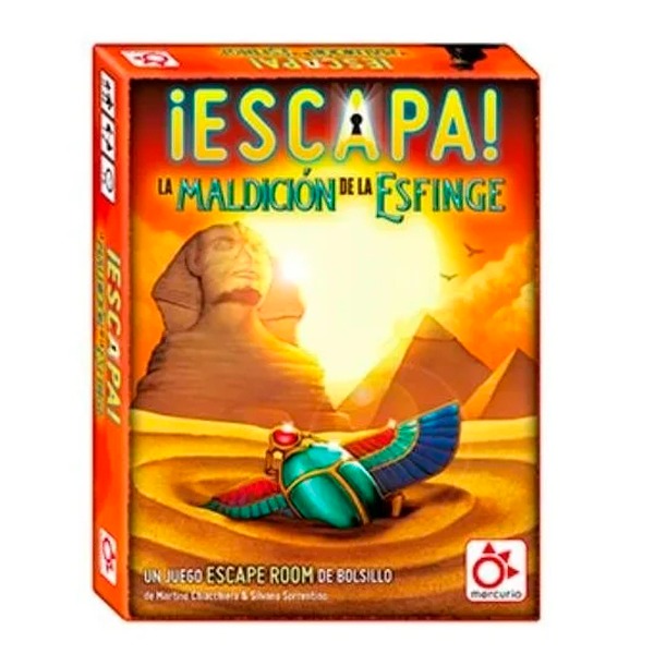 JUEGO DE CARTAS ESCAPA.MALDICION ESFING