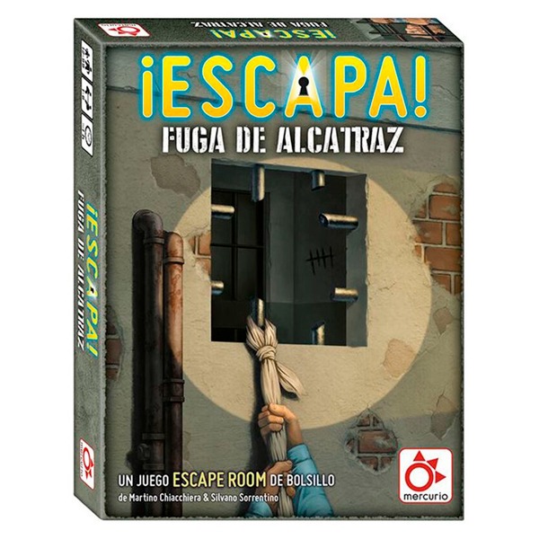 JUEGO DE CARTAS ESCAPA. FUGA DE ALCATRA