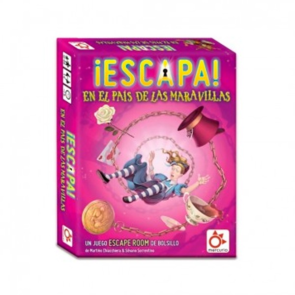 JUEGO DE CARTAS ESCAPA.PAIS DE MARAVILL