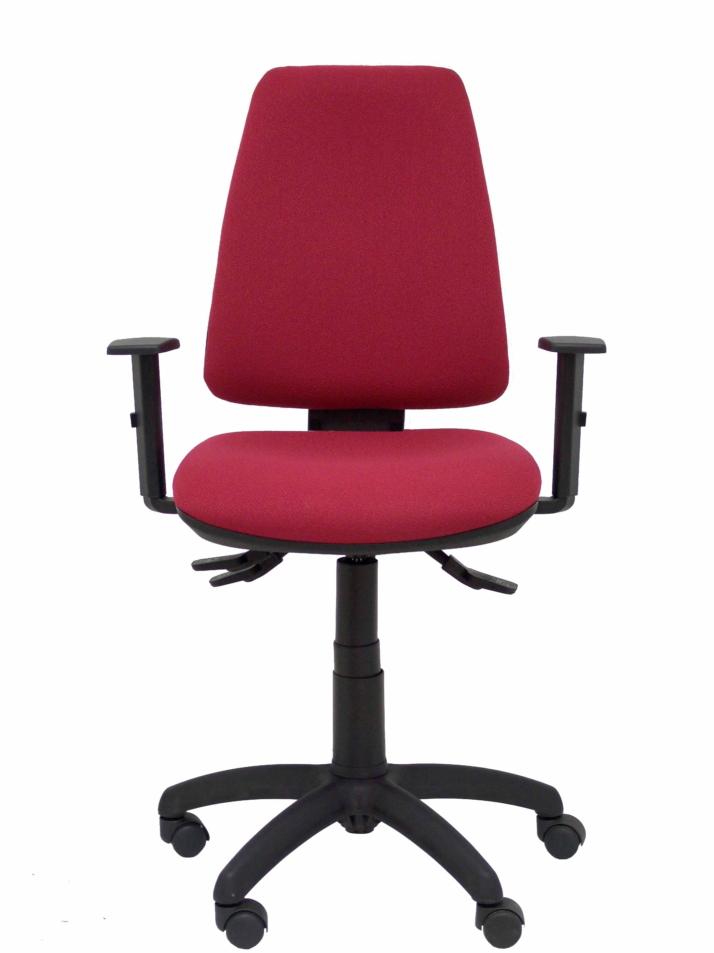 SILLA ELCHE SINCRO C/BRAZOS GRANATE
