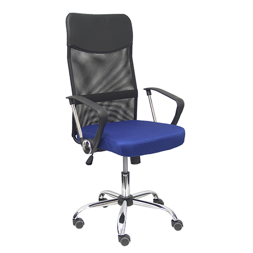 SILLA GONTAR MEC.BASCULANTE C/BRA. AZUL