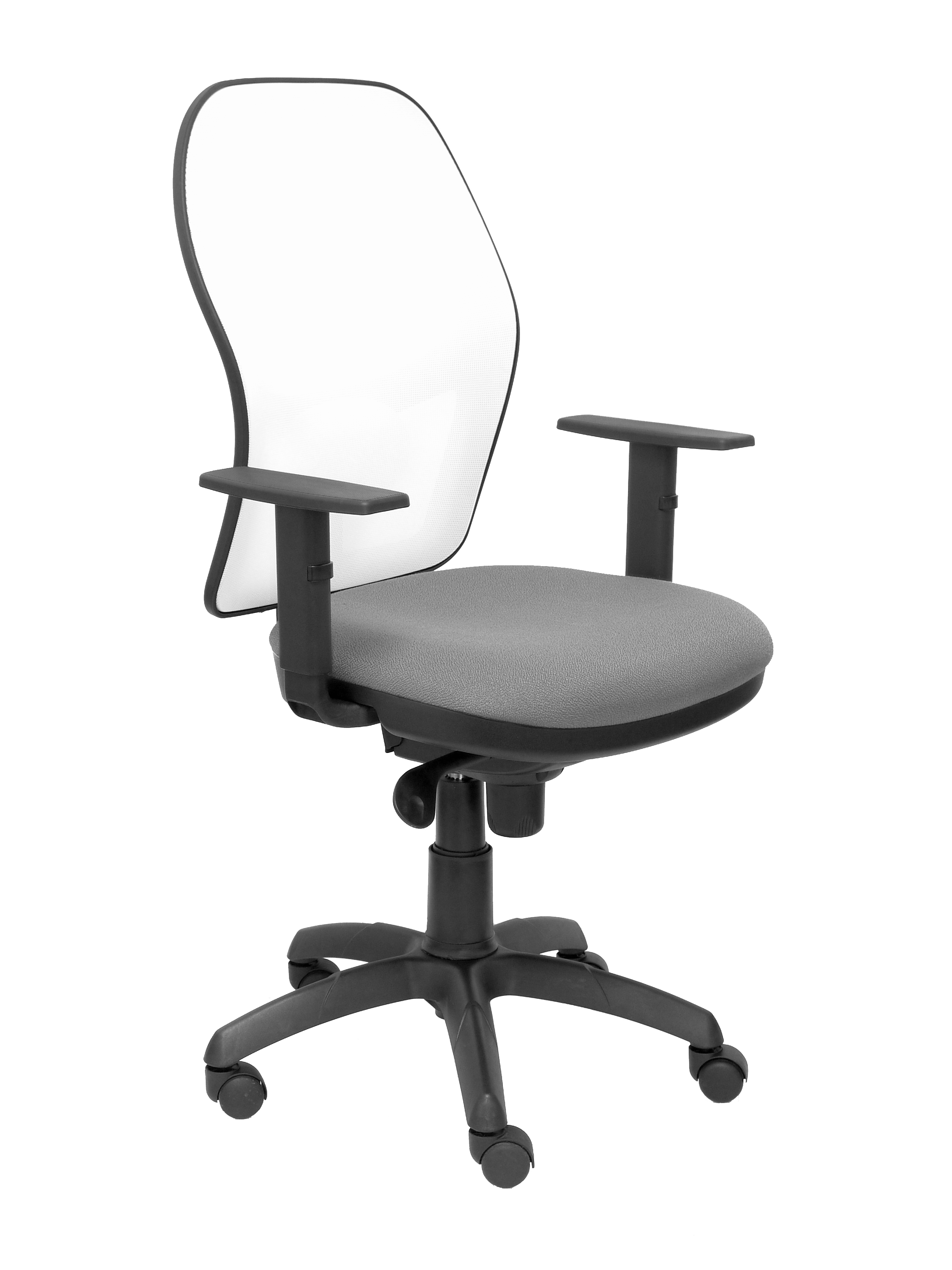 SILLA JORQUERA SINCRO C/BR. M.BL T.GRIS