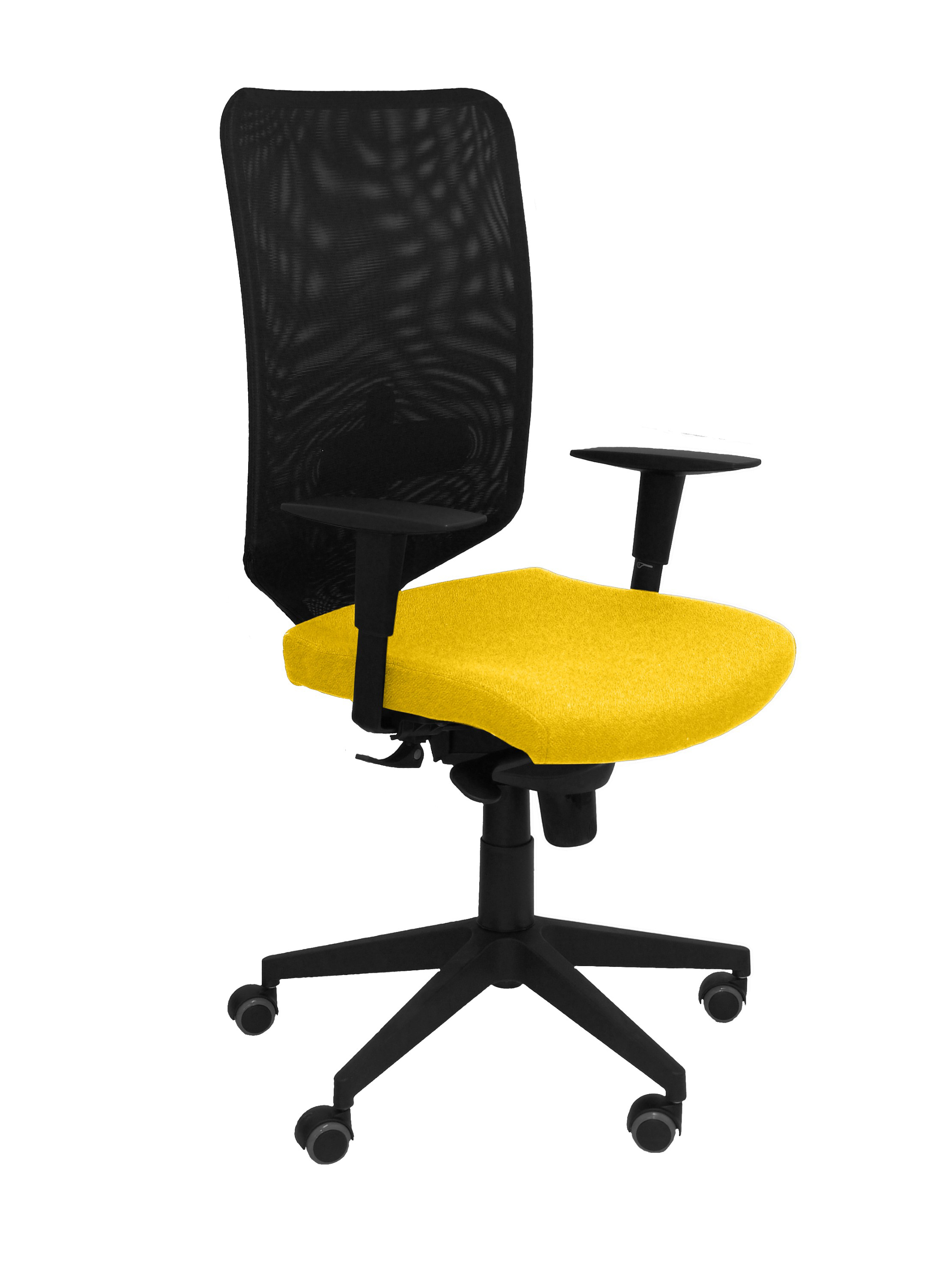 SILLA OSSA SINCRO BRAZOS M/NEG TAP/AMAR