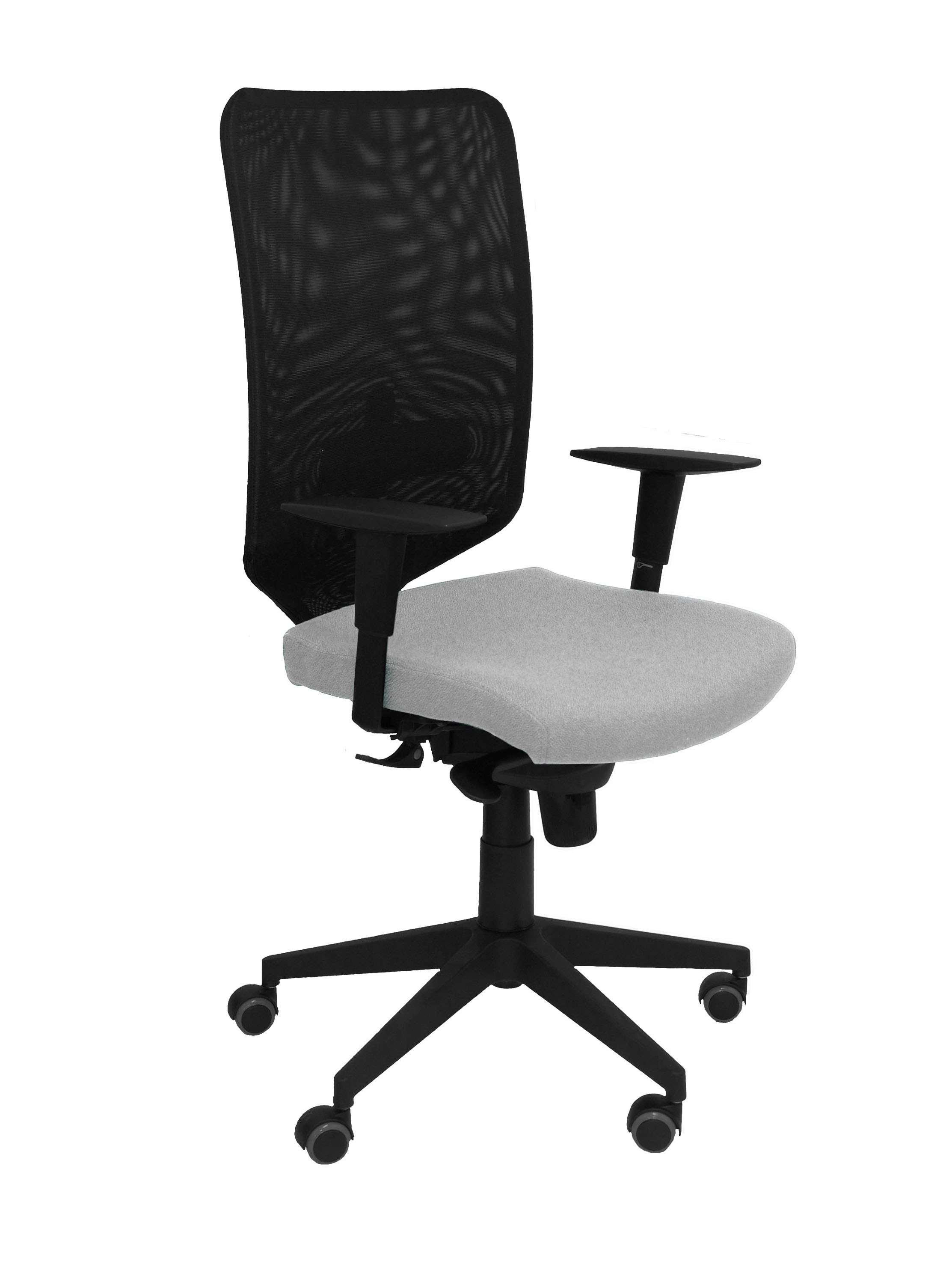 SILLA OSSA SINCRO BRAZOS M/NE T/GRIS.CL