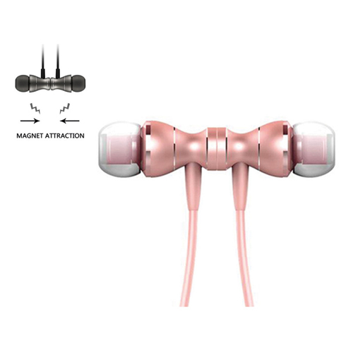 AURICULAR METAL ROSA