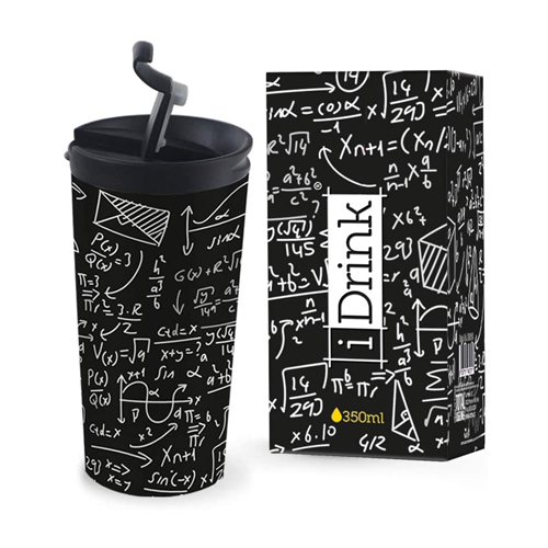 TAZA TERMICA 350ML MATEMATIC